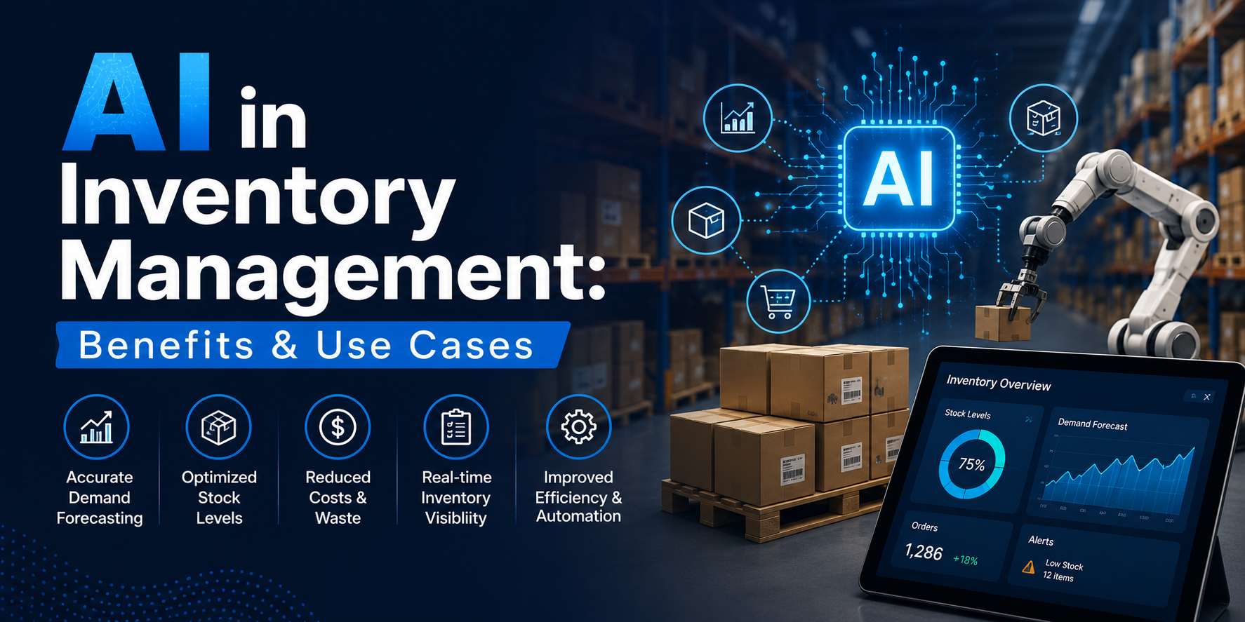 AI in Inventory Management: Benefits & Use Cases